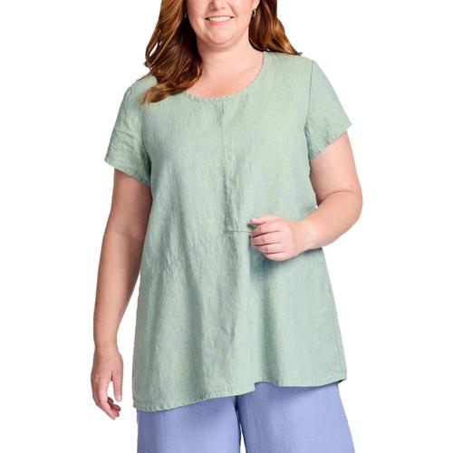 FLAX Women's Simplest Tee Grassyyarn