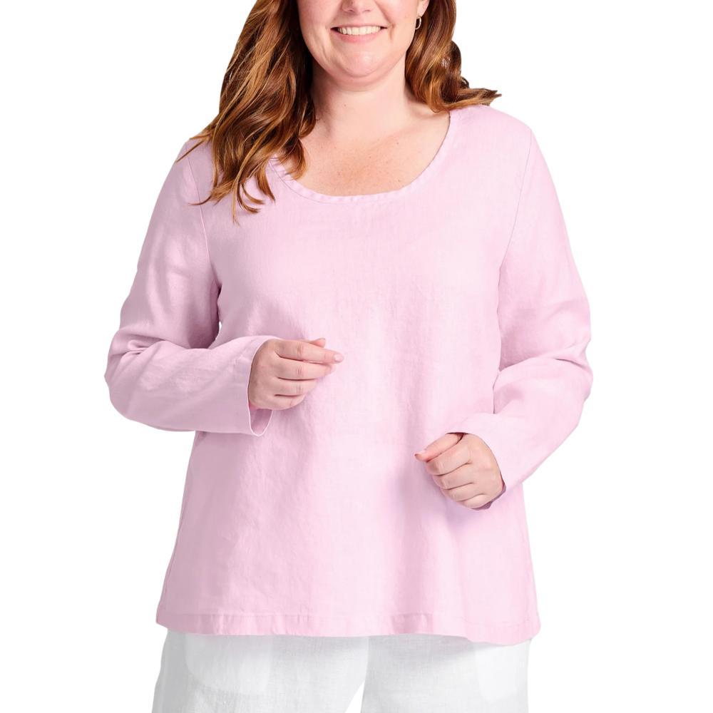 FLAX Women's Pure Top CARNATION