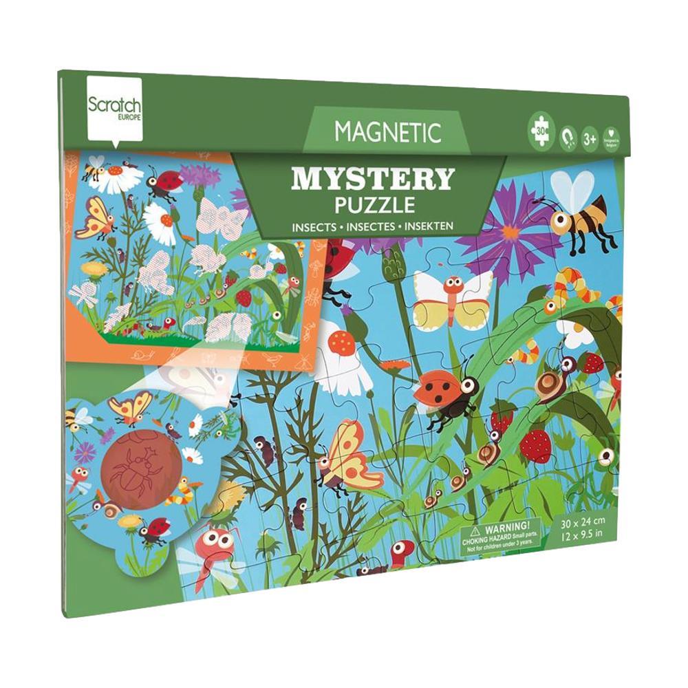  Scratch 2 In 1 Magnetic Mystery 80 Piece Jigsaw Puzzle - Insects
