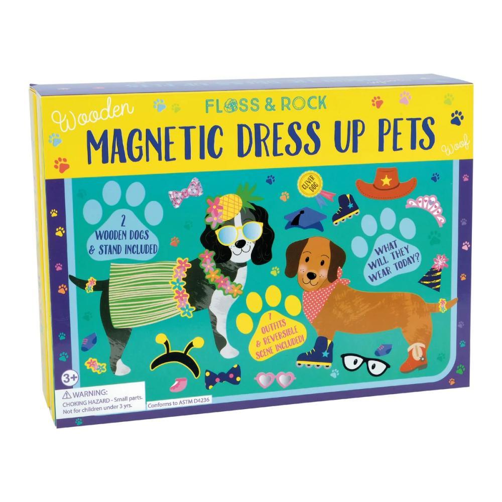  Floss And Rock Wooden Magnetic Dress Up - Pets