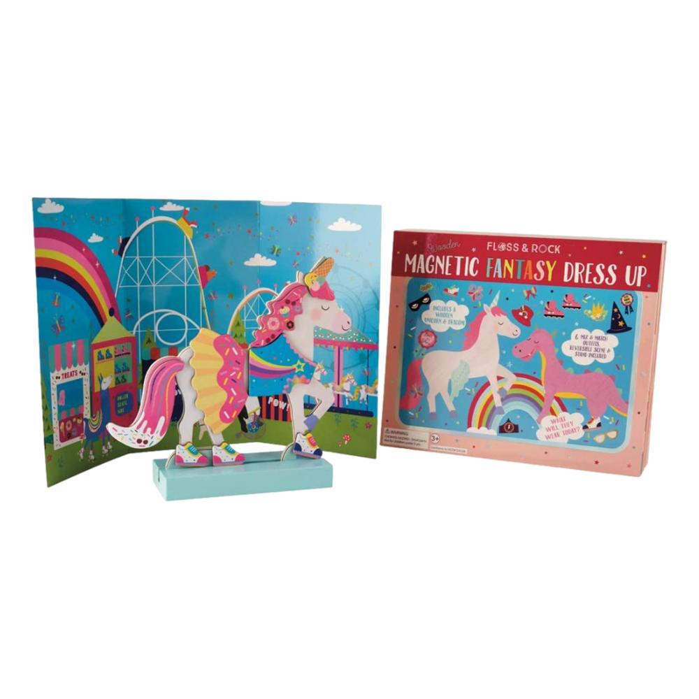  Floss And Rock Wooden Magnetic Dress Up - Fantasy Pets