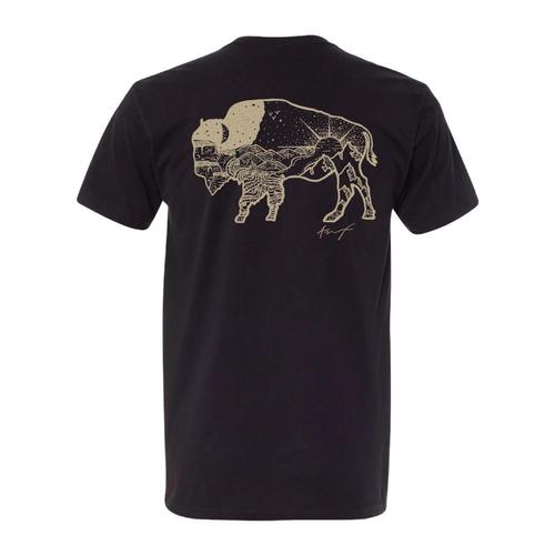 Natural Tribute Unisex Roam Free T-Shirt Black
