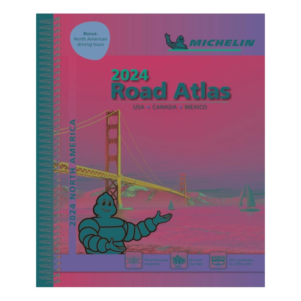 Michelin North America Road Atlas 2024 MICHELIN