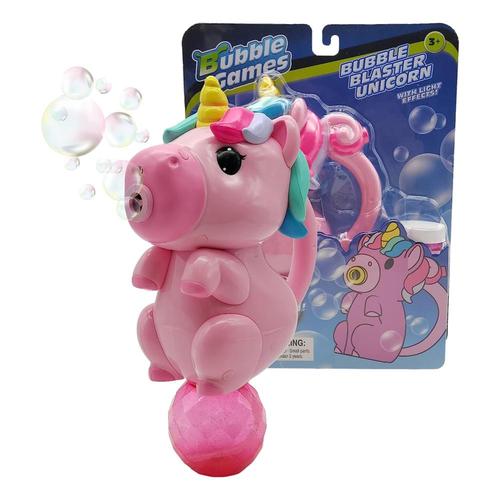 Thin Air Brands Light-Up Bubble Blaster - Unicorn
