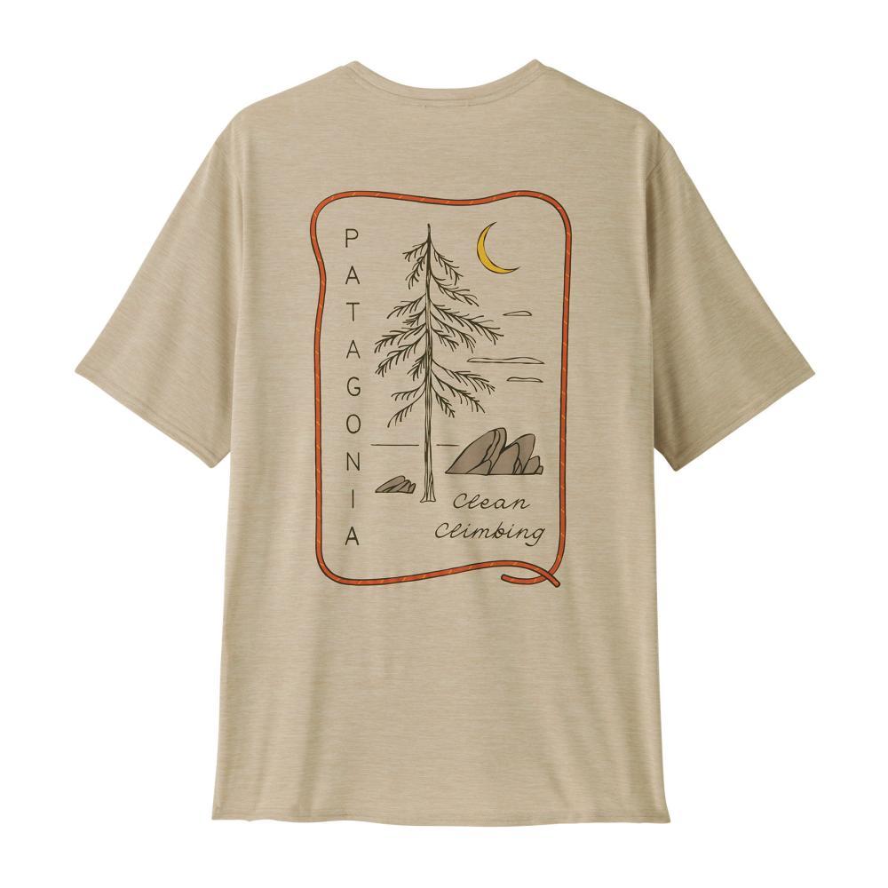 Patagonia Men's Capilene Cool Daily Lands Graphic Shirt PUMIC_CRPX