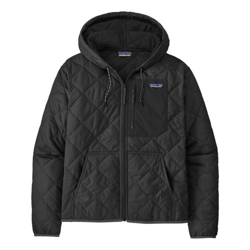 Patagonia Women's Diamond Quilted Bomber Hoody Black_blk