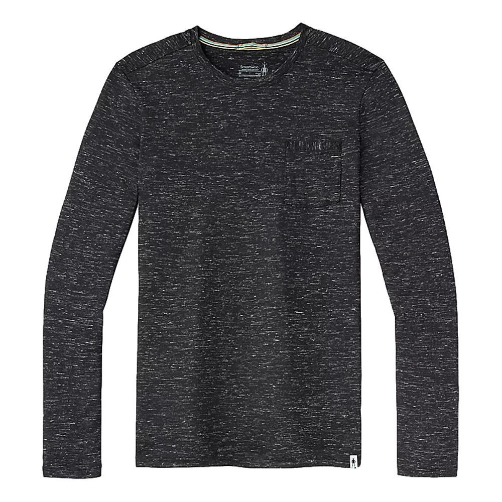 Smartwool Men's Merino Long Sleeve Pocket Tee BLACKH_A52