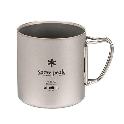 Snow Peak Ti-Double 450 Mug Titanium