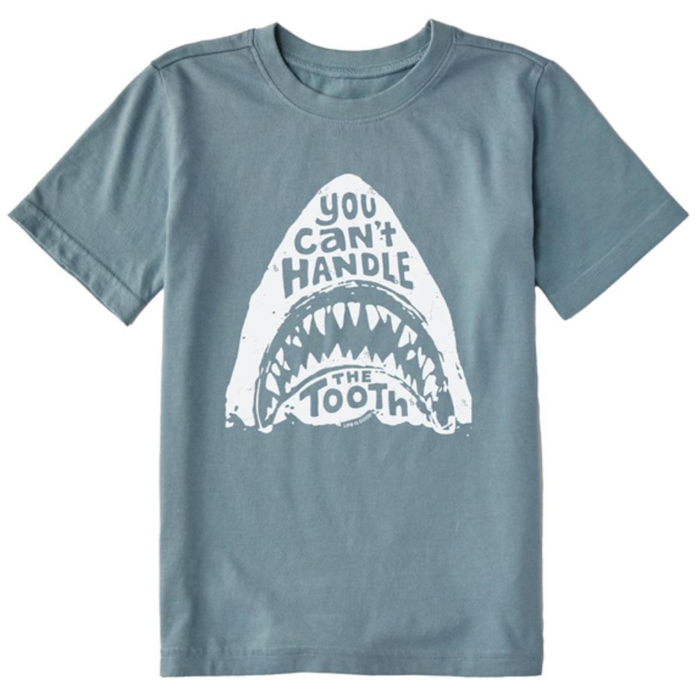 Life is Good Kids Can't Handle the Tooth Crusher Tee SMOKYBLU