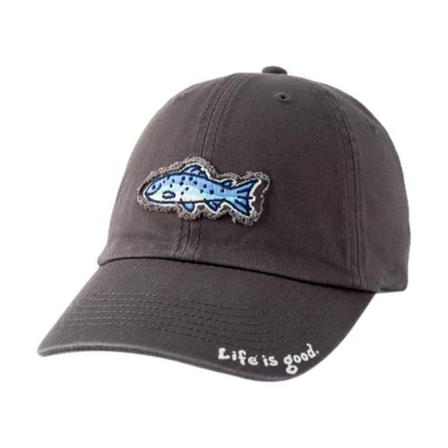 Life is Good Good Catch Tattered Chill Cap Slategray