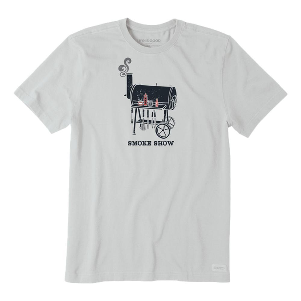 Life is Good Men's Smoke Show Crusher Tee FOGGRAY