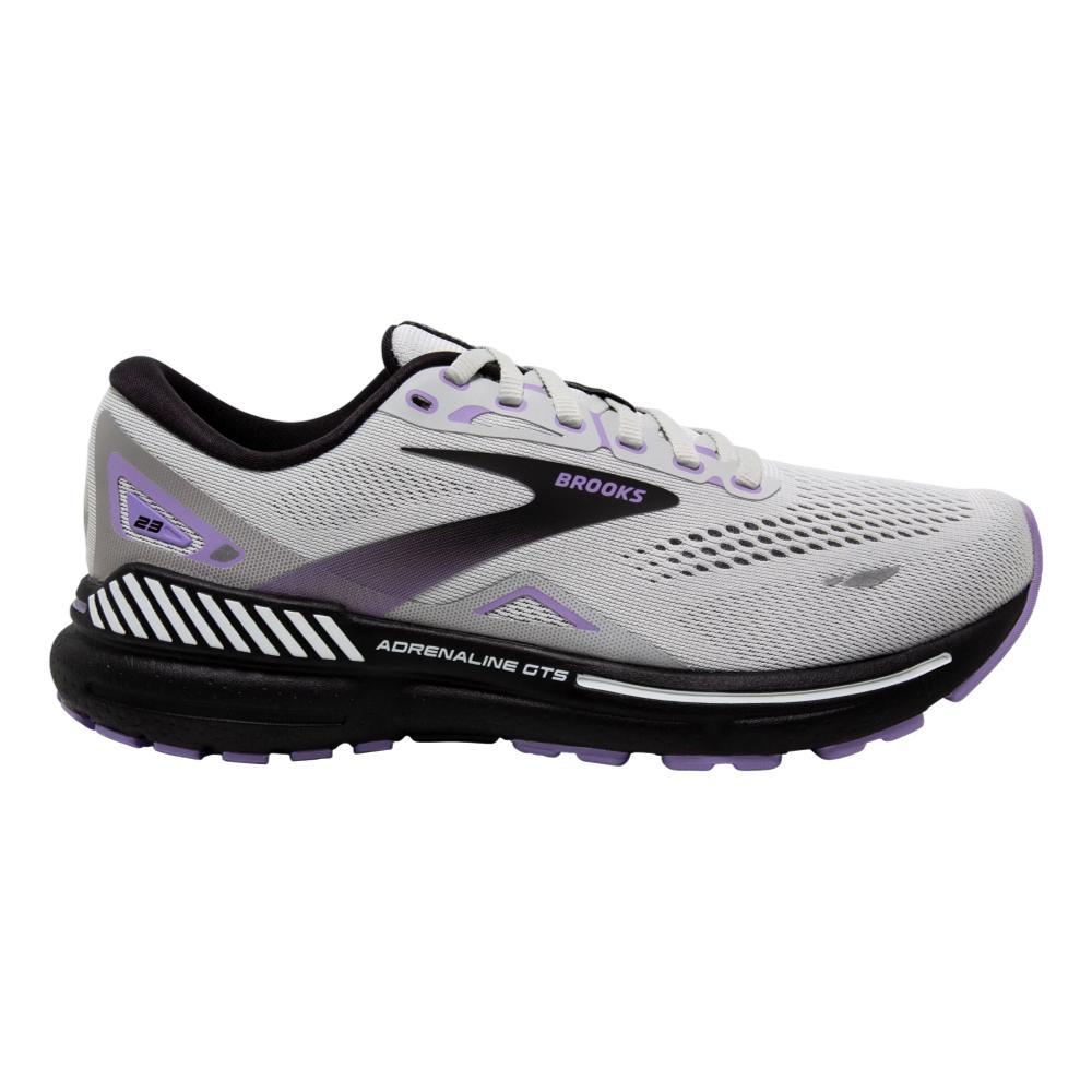 Brooks Women's Adrenaline GTS 23 Running Shoes GRY.BLK.PUR_039