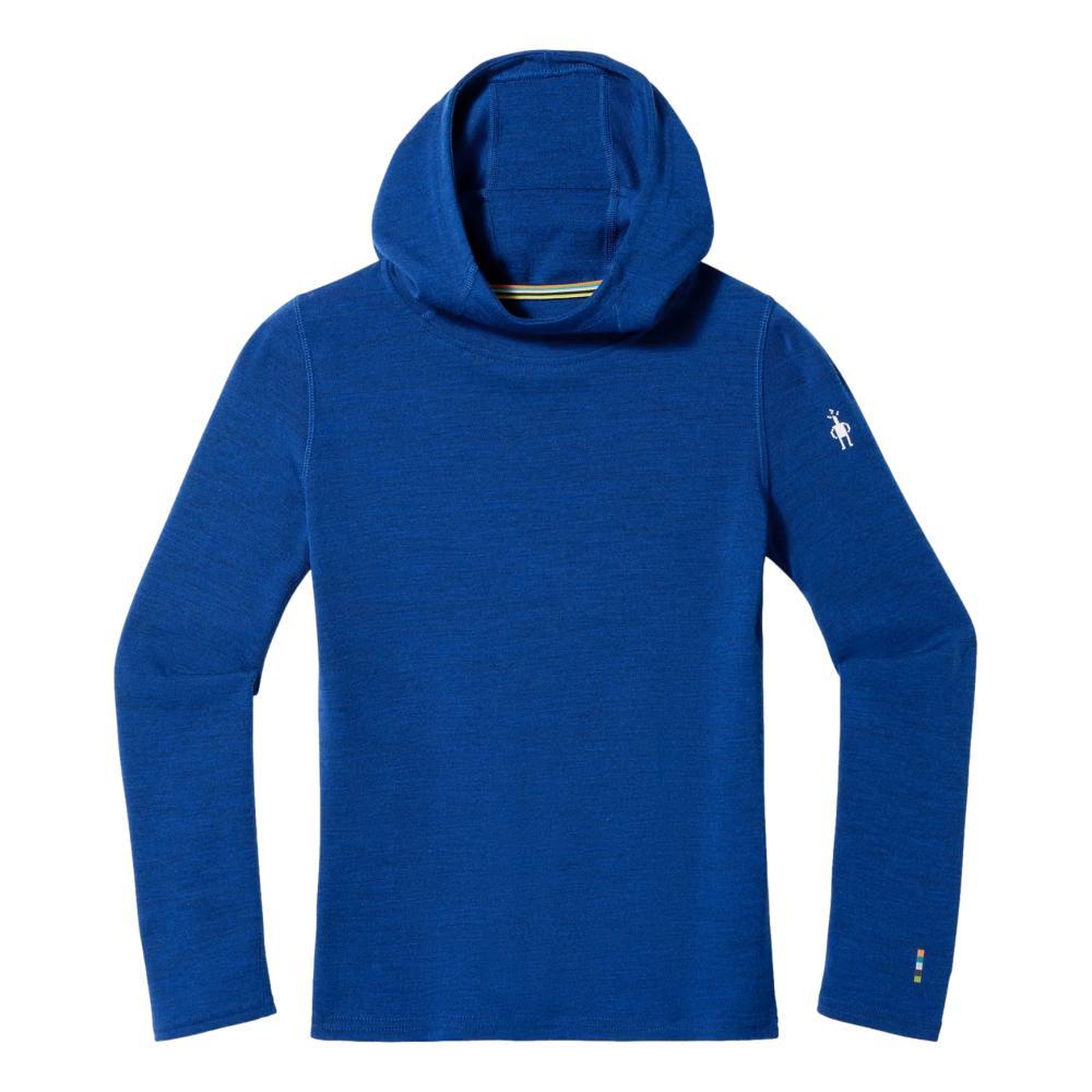 Smartwool Kids Classic Thermal Merino Base Layer Hoodie BLUEBRY_K39