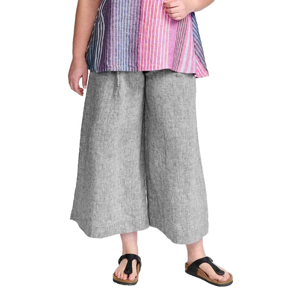 FLAX Women's Pleated Pants ONYXYARN