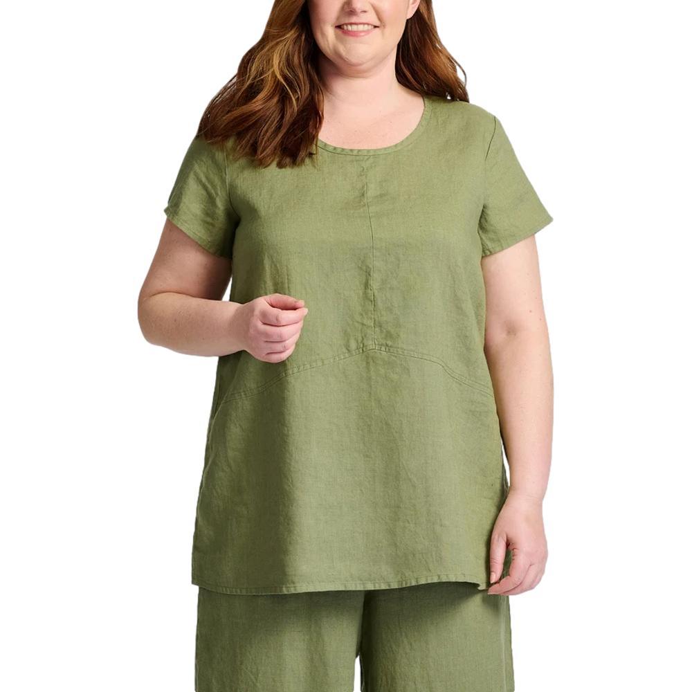 FLAX Women's Simplest Tee ROSEMARY