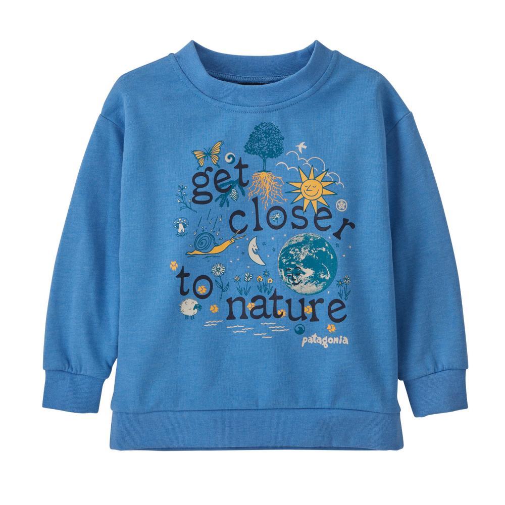 Patagonia Baby Lightweight Crew Sweatshirt BLUEBIRD_GCBL