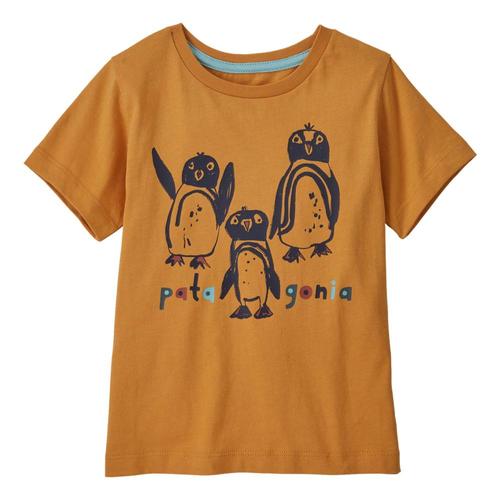 Patagonia Baby ROC Cotton Graphic T-Shirt Mango_wima