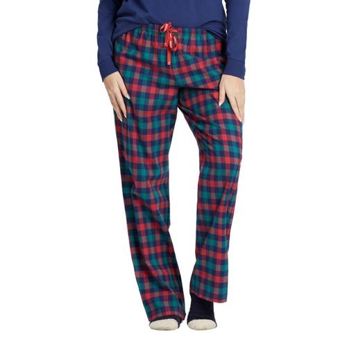 Life is Good Women's Holiday Red Check Classic Sleep Pants Red_plaid