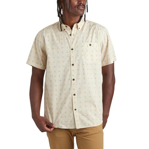 Howler Brothers Men's Mansfield Shirt Cream_des