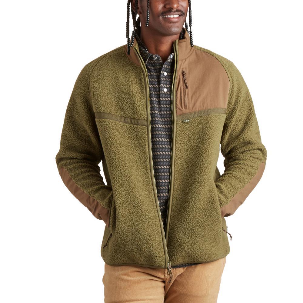 Howler Brothers Men's Crozet Fleece Jacket OLIVETREE_OLI