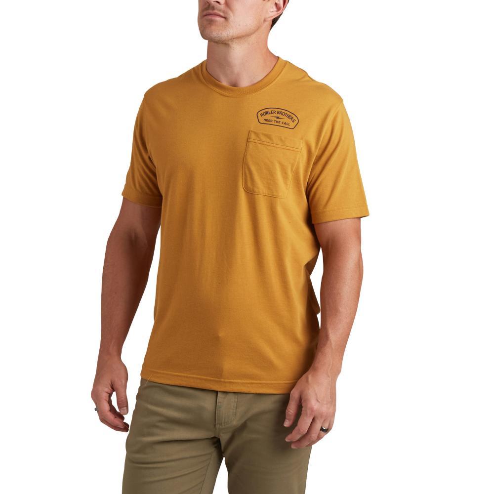 Howler Brothers Men's Lightning Badge T-Shirt DIJON