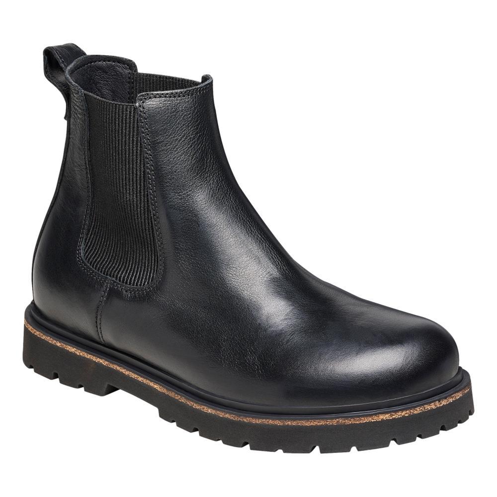 Birkenstock Women's Highwood Slip On Leather Boots - Regular BLACK.LTR