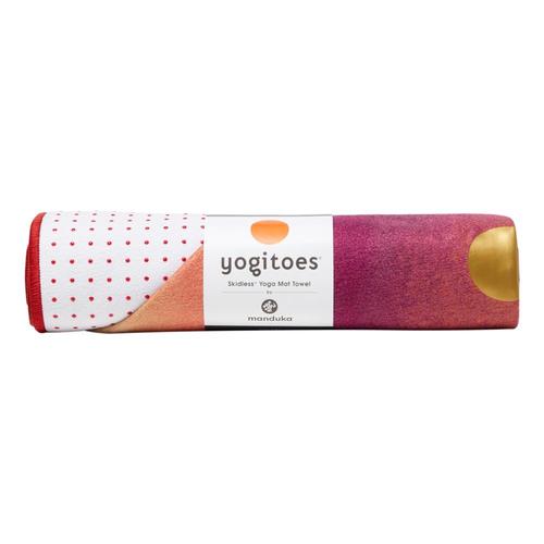 Manduka Yogitoes Yoga Mat Towel - Standard Ruby_noble