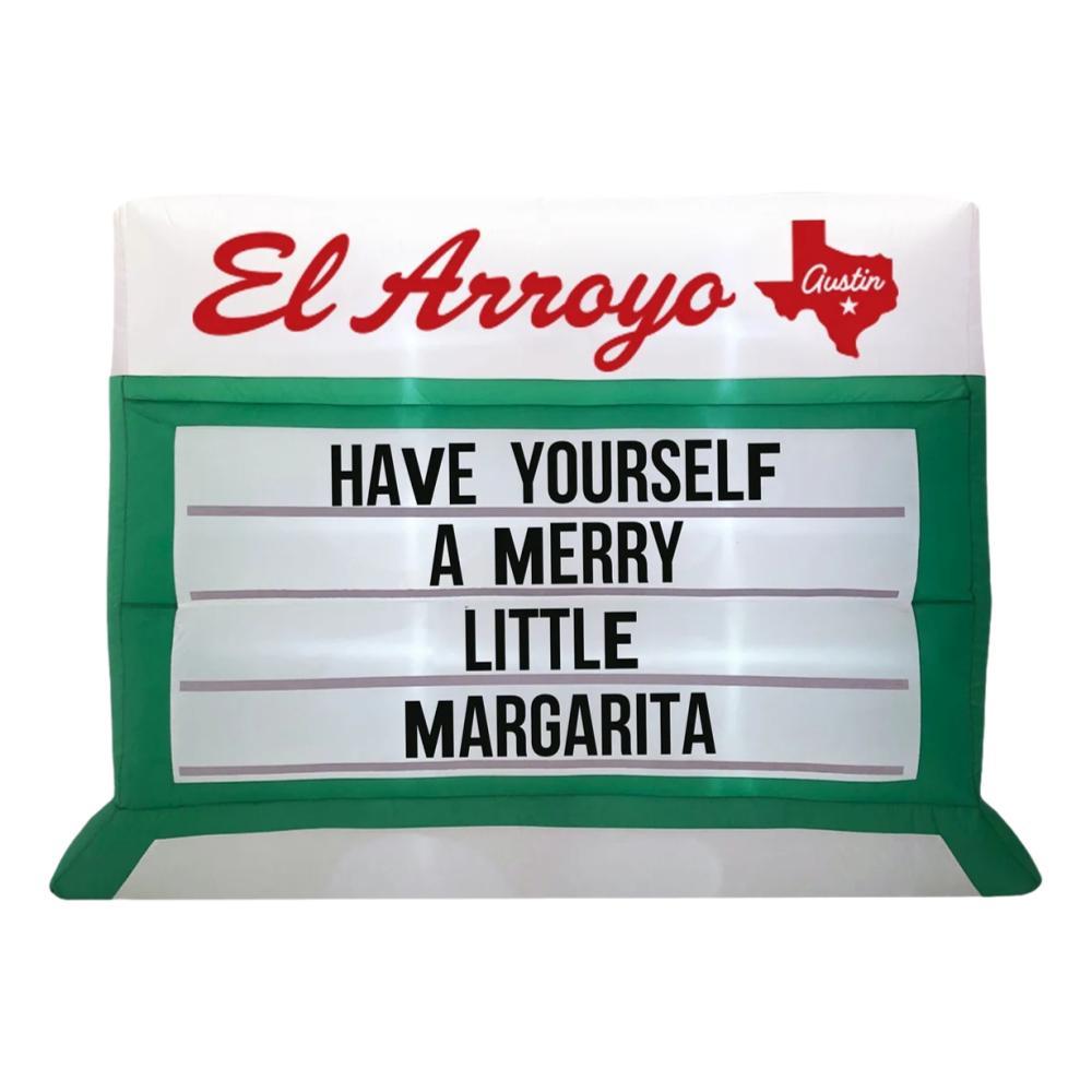  El Arroyo Inflatable Marquee Sign Holiday Decoration