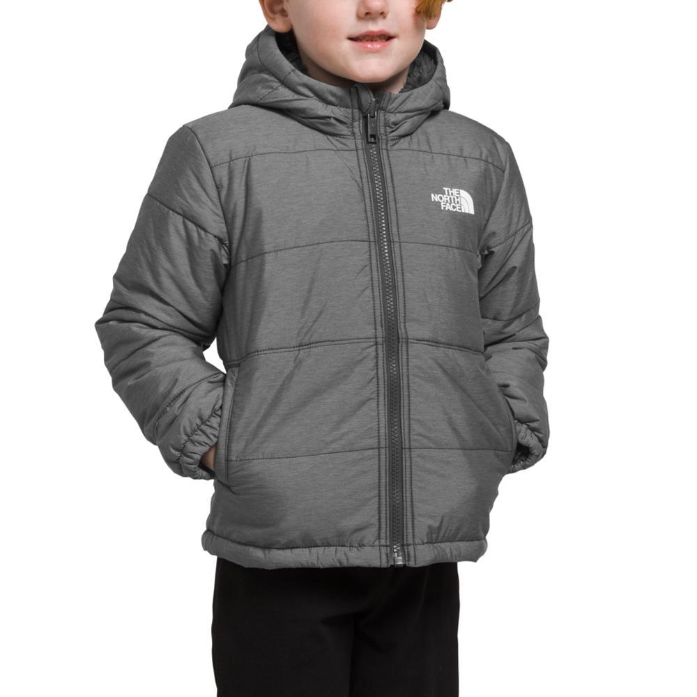 The North Face Kids Reversible Mt Chimbo Full-Zip Hooded Jacket MDGREY_DYY