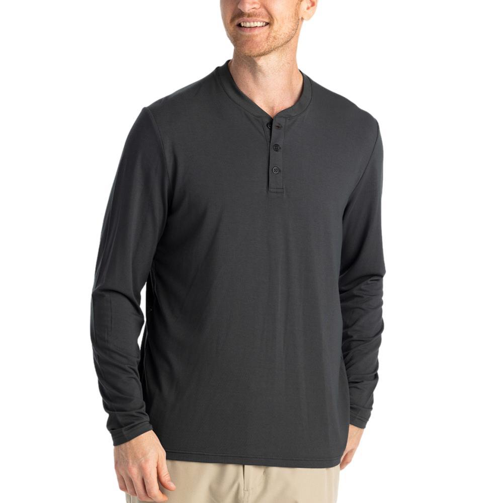 Free Fly Men's Bamboo Flex Henley BLACKS_328
