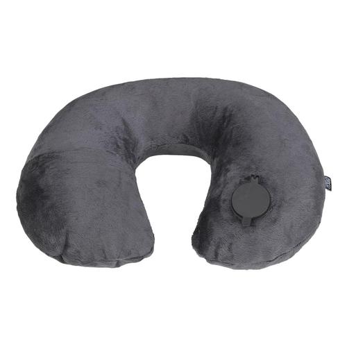 Lewis N. Clark Inflatable Travel Neck Pillow Gray