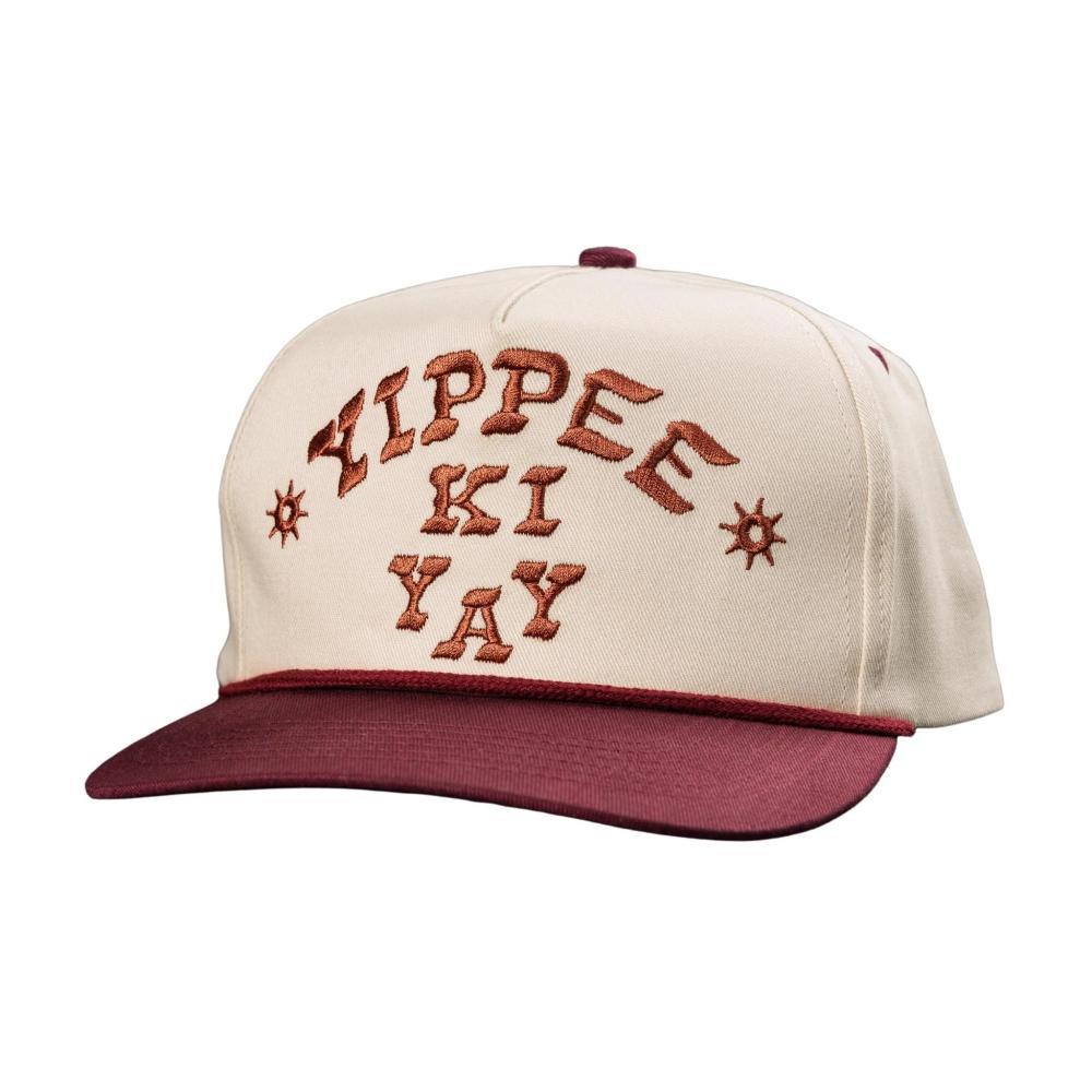 Sendero Provisions Co. Yippee Ki Yay Hat WHITEMAROON