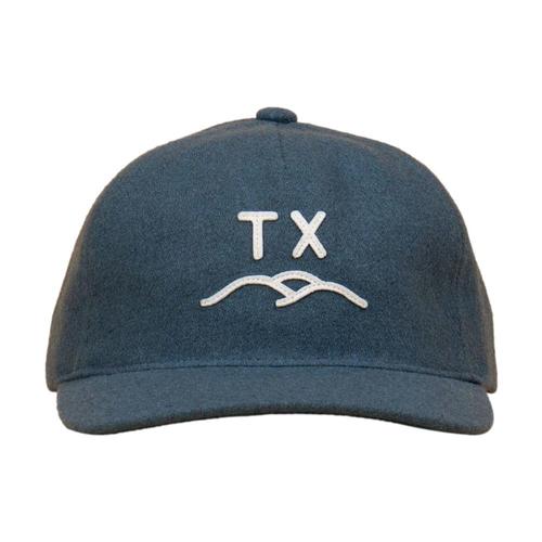 THC Provisions TX Hills Shepherd Strapback Hat Slateblue