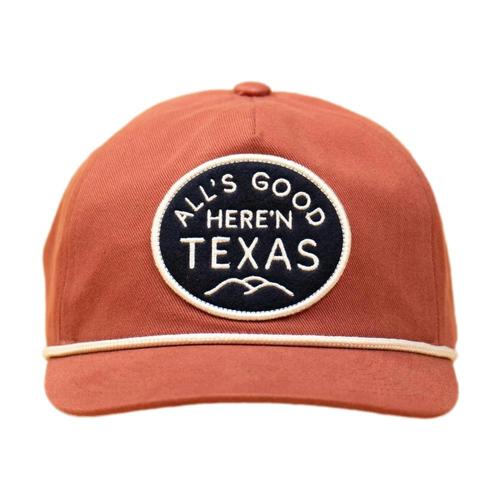 THC Provisions All's Good Guadalupe Snapback Hat Weatherred