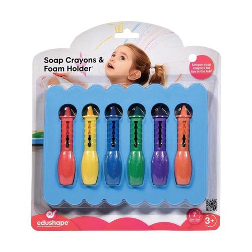 Edushape Soap Crayons & Foam Holder