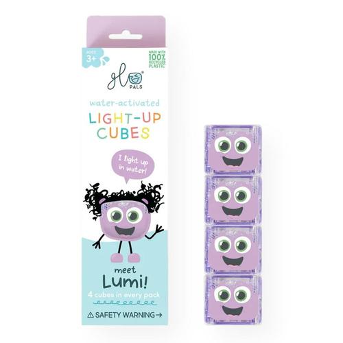 Glo Pals Light-Up Cubes - Purple Lumi