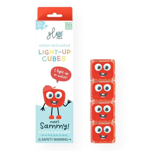 Glo Pals Light-Up Cubes - Red Sammy