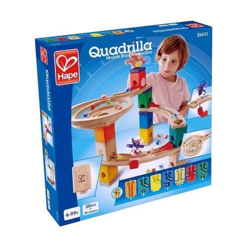 Hape Quadrilla Race To The Finish Marble Run Blocks