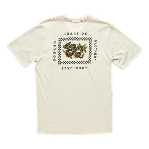 Howler Brothers Men's Creative Creatures Eel Pocket T-Shirt Sand