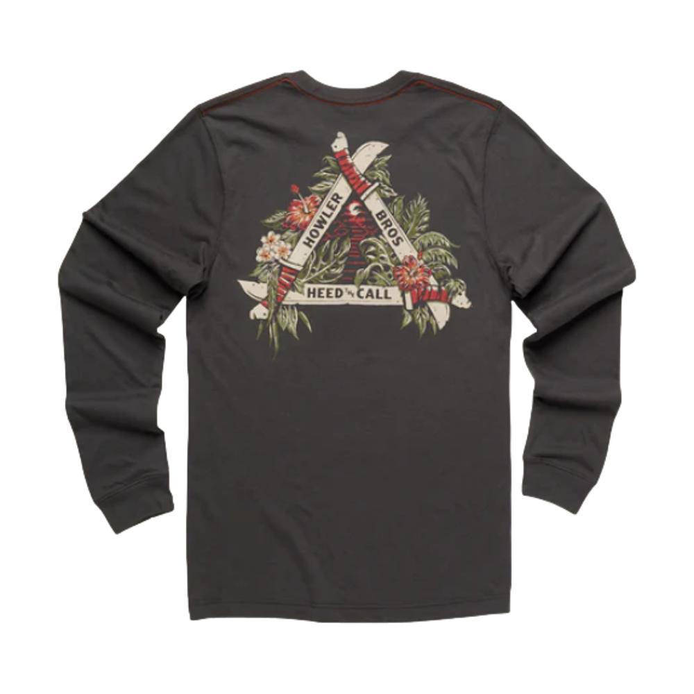 Howler Brothers Men's Machetes Longsleeve T-Shirt ANTIQUEBLACK