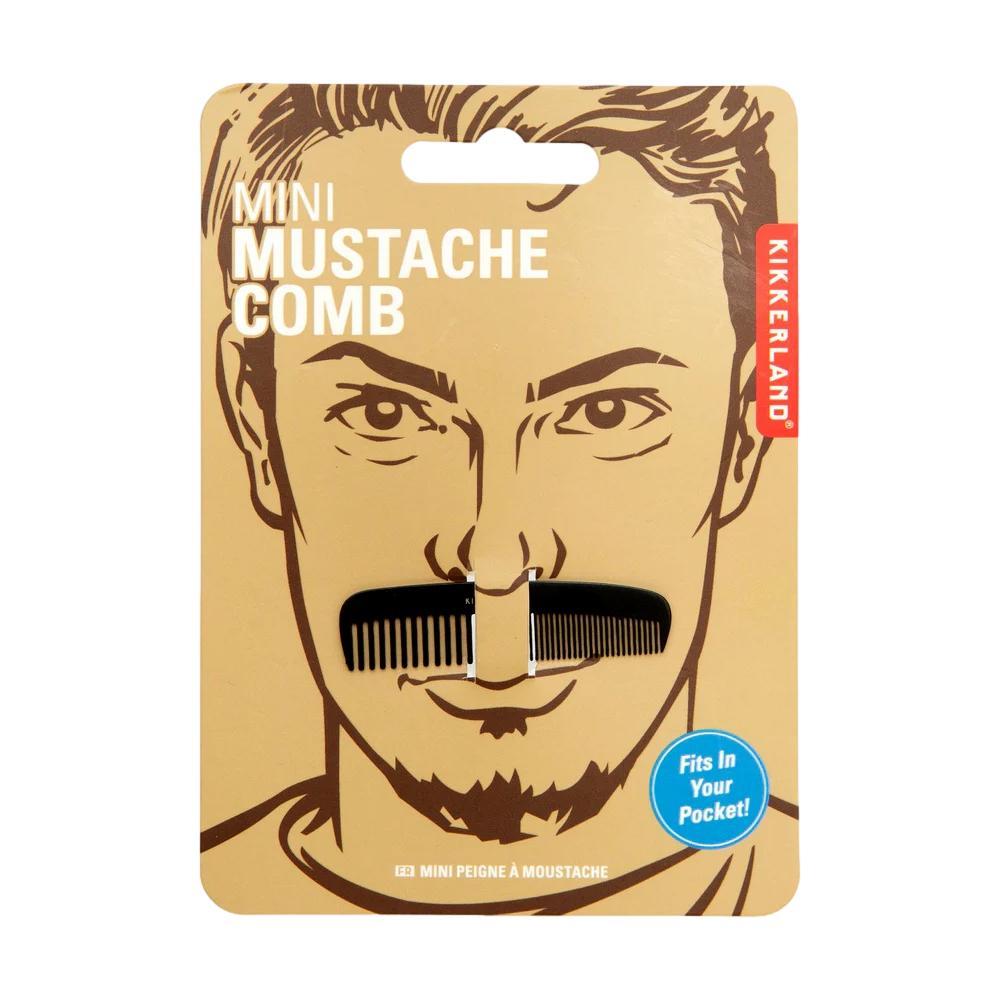  Kikkerland Mini Mustache Comb