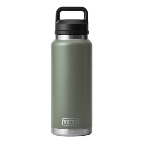 YETI Rambler 36oz Water Bottle with Chug Cap Camp_green