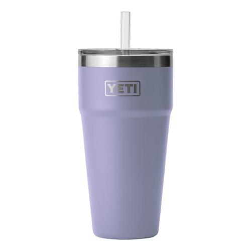 YETI Rambler 26oz Stackable Cup with Straw Lid Cosmic_lilac