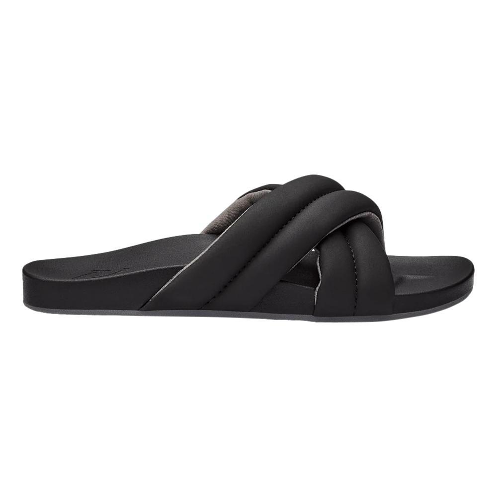 OluKai Women's Hila Slide Sandals BLK.BLK_4040
