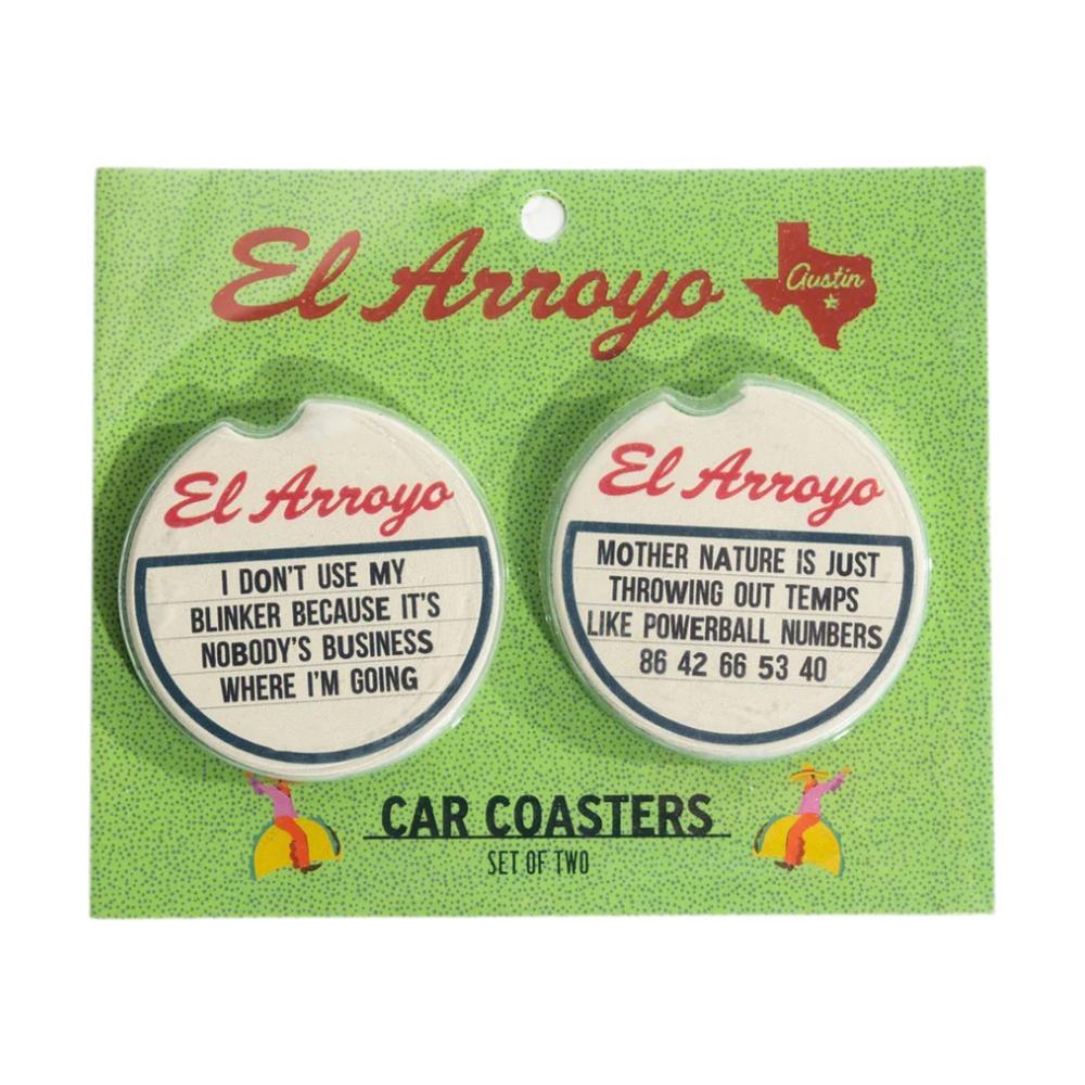  El Arroyo Car Coaster Set - Mother Nature