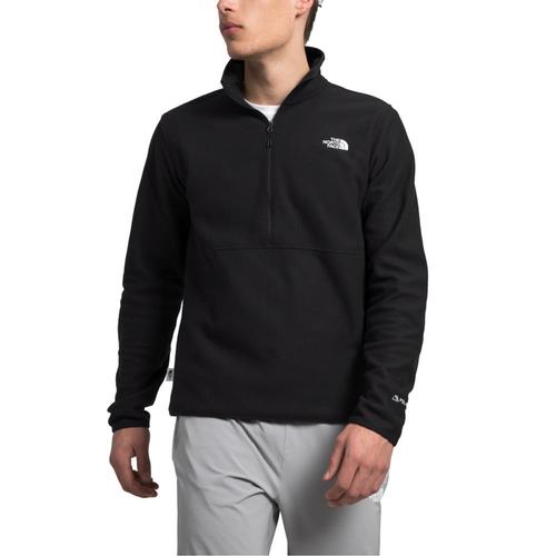 The North Face Men's Alpine Polartec 100 1/2-Zip Fleece Pullover Black_jk3