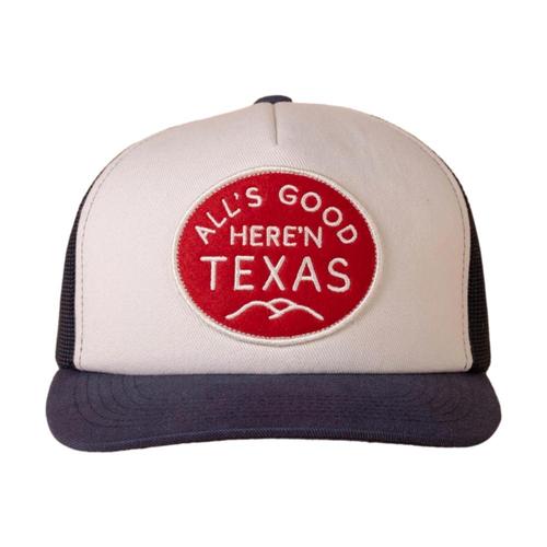Texas Hill Country Provisions All's Good Trucker Hat Navy_white