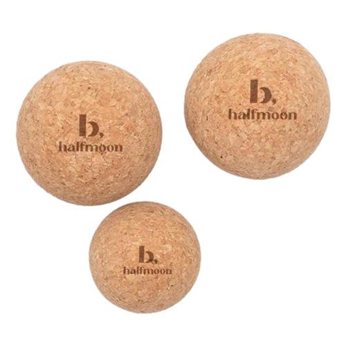 b, halfmoon Cork Massage Balls Natural_cork