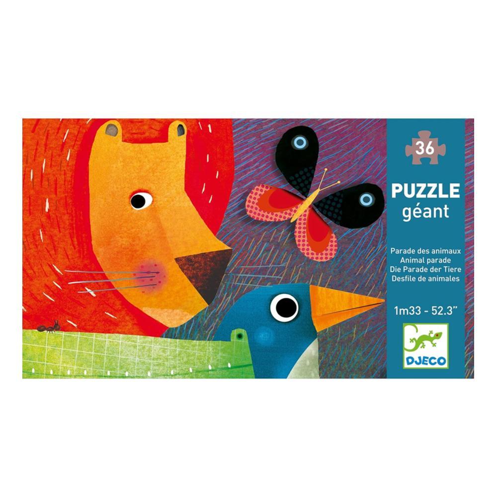  Djeco Animal Parade 36 Piece Giant Floor Jigsaw Puzzle
