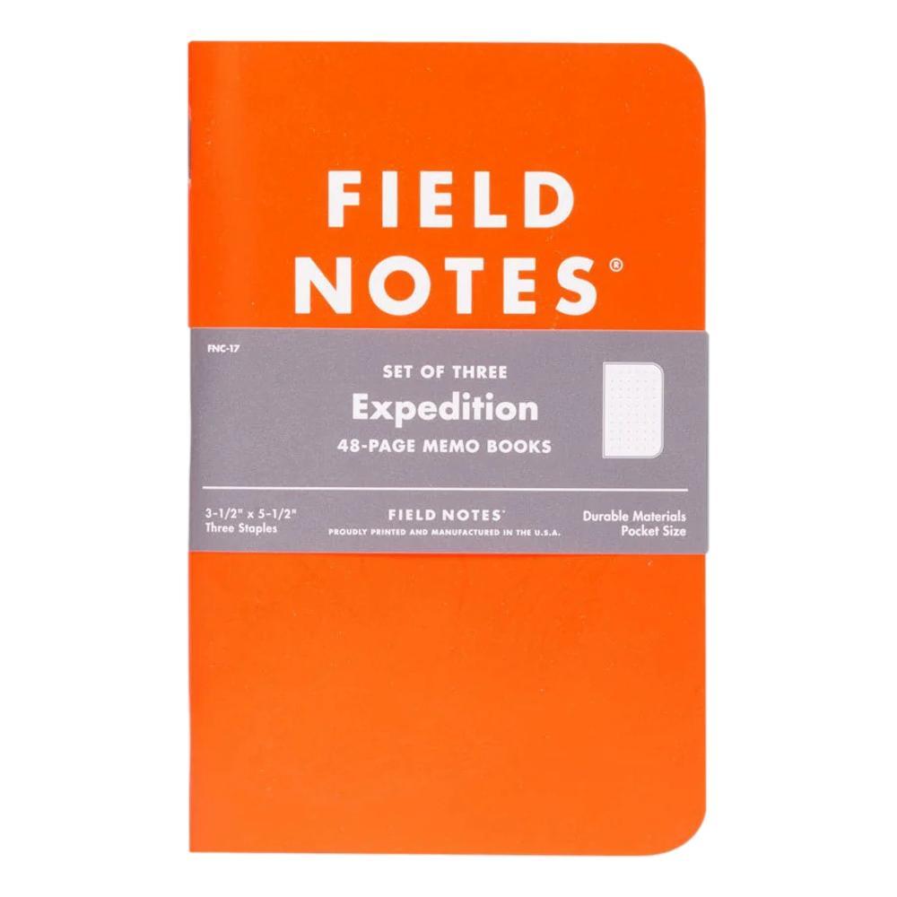  Field Notes Expedition Waterproof Dot- Graph Notebook 3- Pack